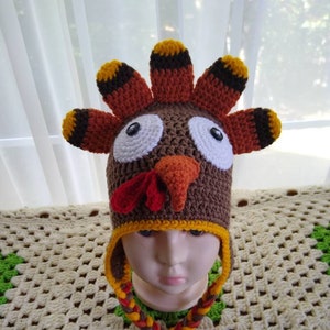 Crochet Turkey hat