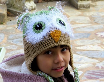 Crochet Owl Hats