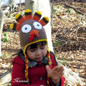 Crochet Turkey hat
