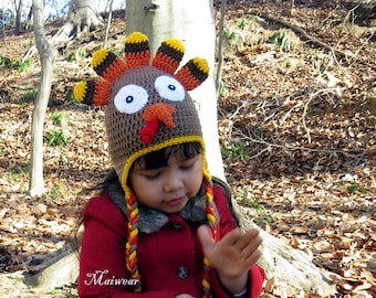 Crochet Turkey hat