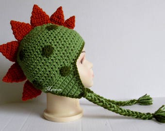 Crochet Dragon Hat