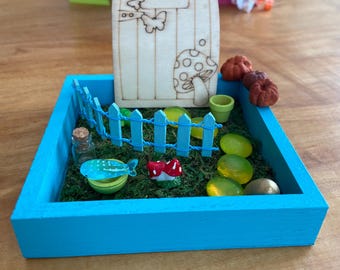 Travel Fairy garden kit