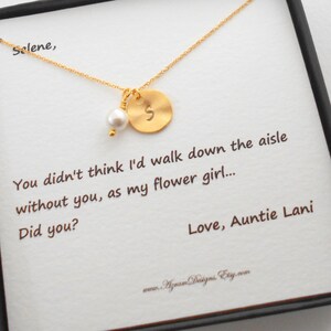 Pearl Bridesmaid Jewelry, Pearl Jewelry Bridesmaid Gift, Initial Necklace for Bridesmaid, Bridesmaid Jewelry, Bridesmaid Necklace