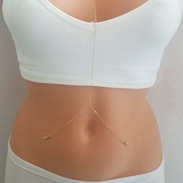 Body Chain, Body Chain, Gold Body Chain, Body Chain, Silver Body Chain, Dainty Body Chain