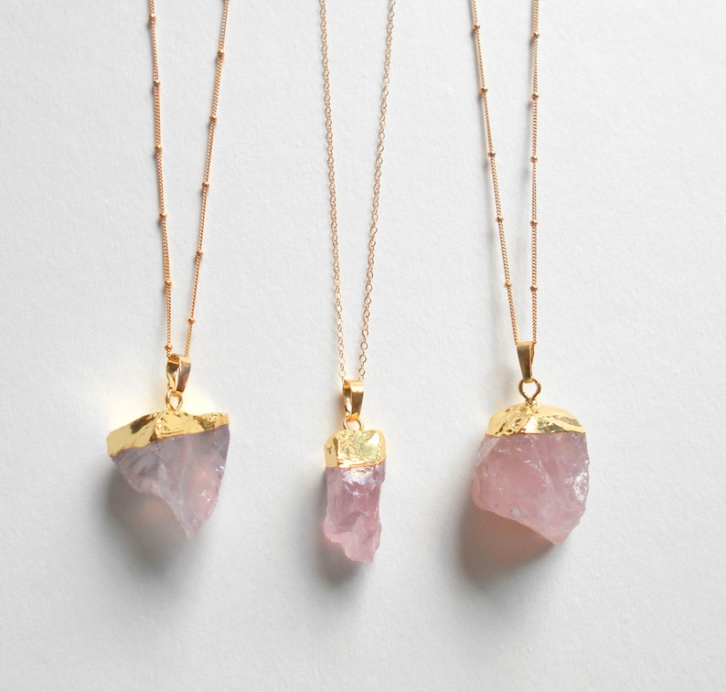 polished rose quartz jewelry polished rose quartz jewelry