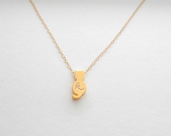 Tiny Cat Necklace - Personalized Jewelry, Cat Necklace, Layered Necklace, Small Gold Kitty Cat, Minimalist, Initial Necklace, Monogrammed