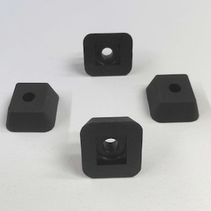 New Replacement Rubber Feet for Vintage Royal Quiet Deluxe Portable Typewriter  (a set of 4) Typewriter Parts