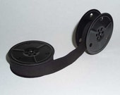 HERMES 3000 Portable Typewriter Ribbon on Twin Metal Spools (Old School Cotton)