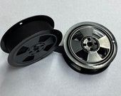 NEW Smith-Corona Typewriter Ribbon - Heavy Inked Cotton on Original Style Twin Metal Spools