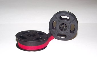 Olivetti Portable Typewriter Ribbon on Twin Spools  Ribbons for Lettera 32, Lettera 36, Studio, Valentine and other models