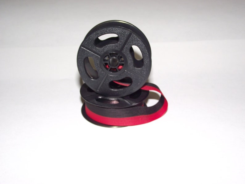 Olivetti Portable Typewriter Ribbon on Twin Spools Ribbons for Lettera 32, Lettera 36, Studio, Valentine and other models image 4