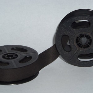 Olivetti Portable Typewriter Ribbon on Twin Spools Ribbons for Lettera 32, Lettera 36, Studio, Valentine and other models image 2