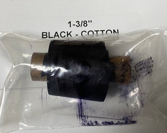 Eingefärbtes schwarzes Baumwollband für Remington No. 6 und 7 Understrike Schreibmaschinen & Andere