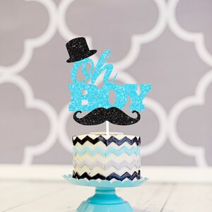 Mustache Baby Shower Centerpiece Cake Topper Or Mustache Etsy