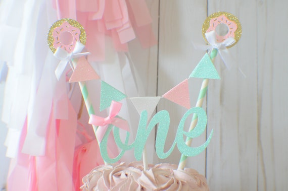 Donut cake topper, Donut grow up cake topper, Donut party, donut first birthday, cake topper, donut picks, first birthday cake topper Il_570xn