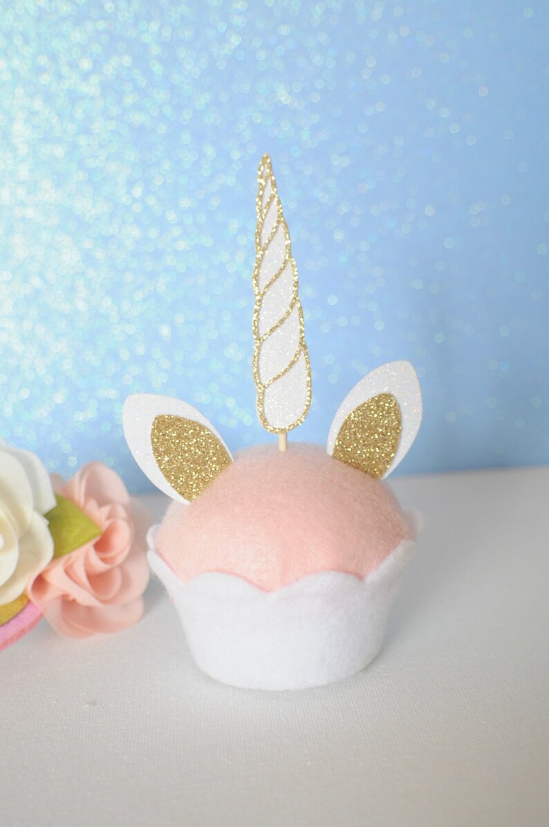 Unicorn Cupcake Toppers Cupcake Toppers Unicorns Unicorn Etsy