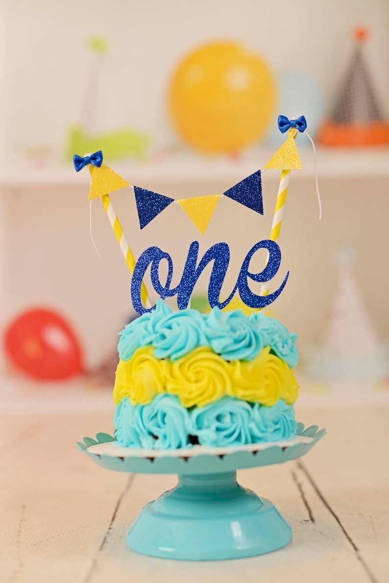 1 birthday cake topper