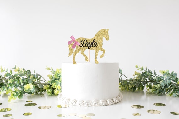 Horse Cake topper, Banner, Cake Banner, Horse party, Cake topper, smashcake topper, birthday cake topper, Horse birthday Il_570xn