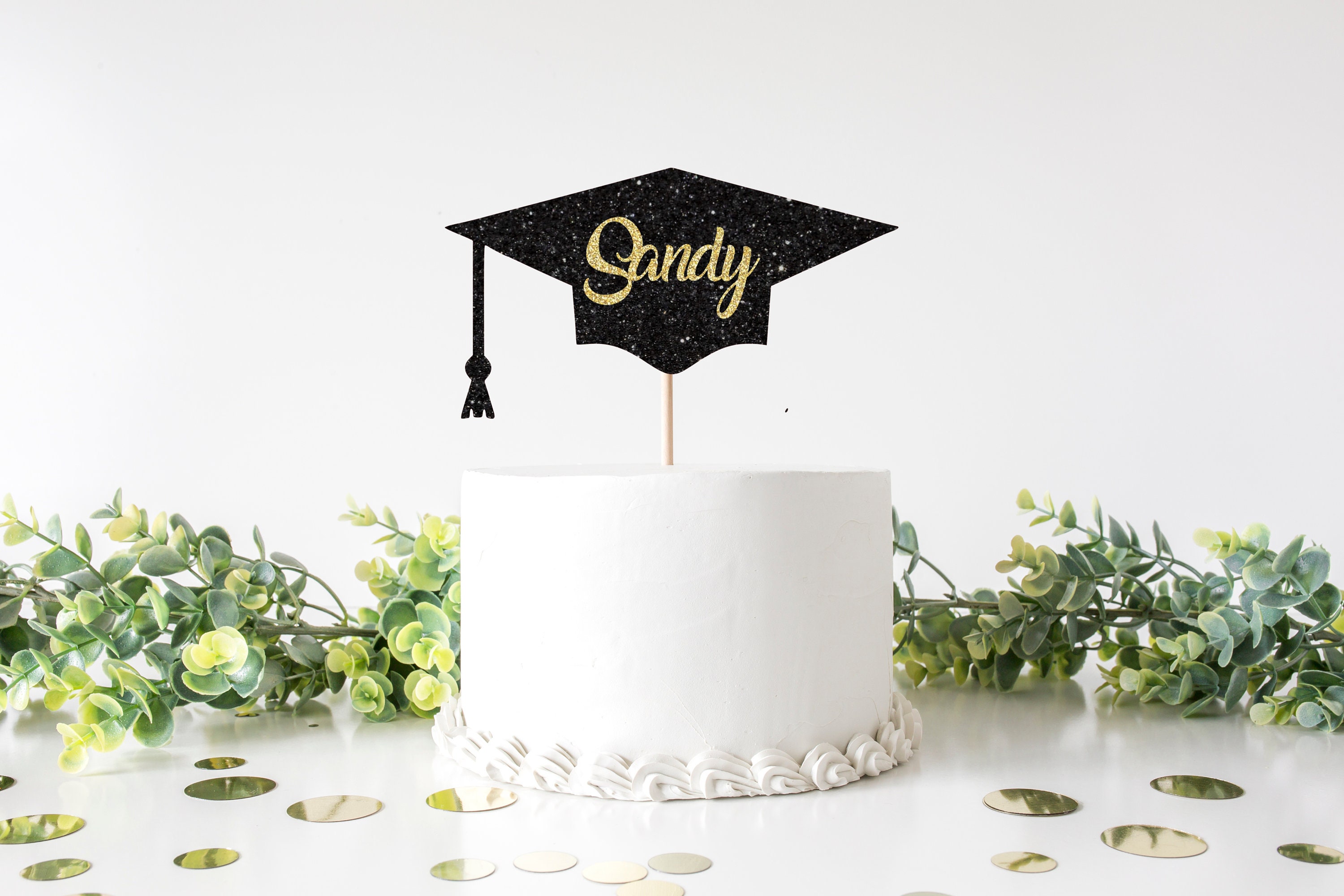 Graduation cake topper grad cake topper graduate decoration Etsy