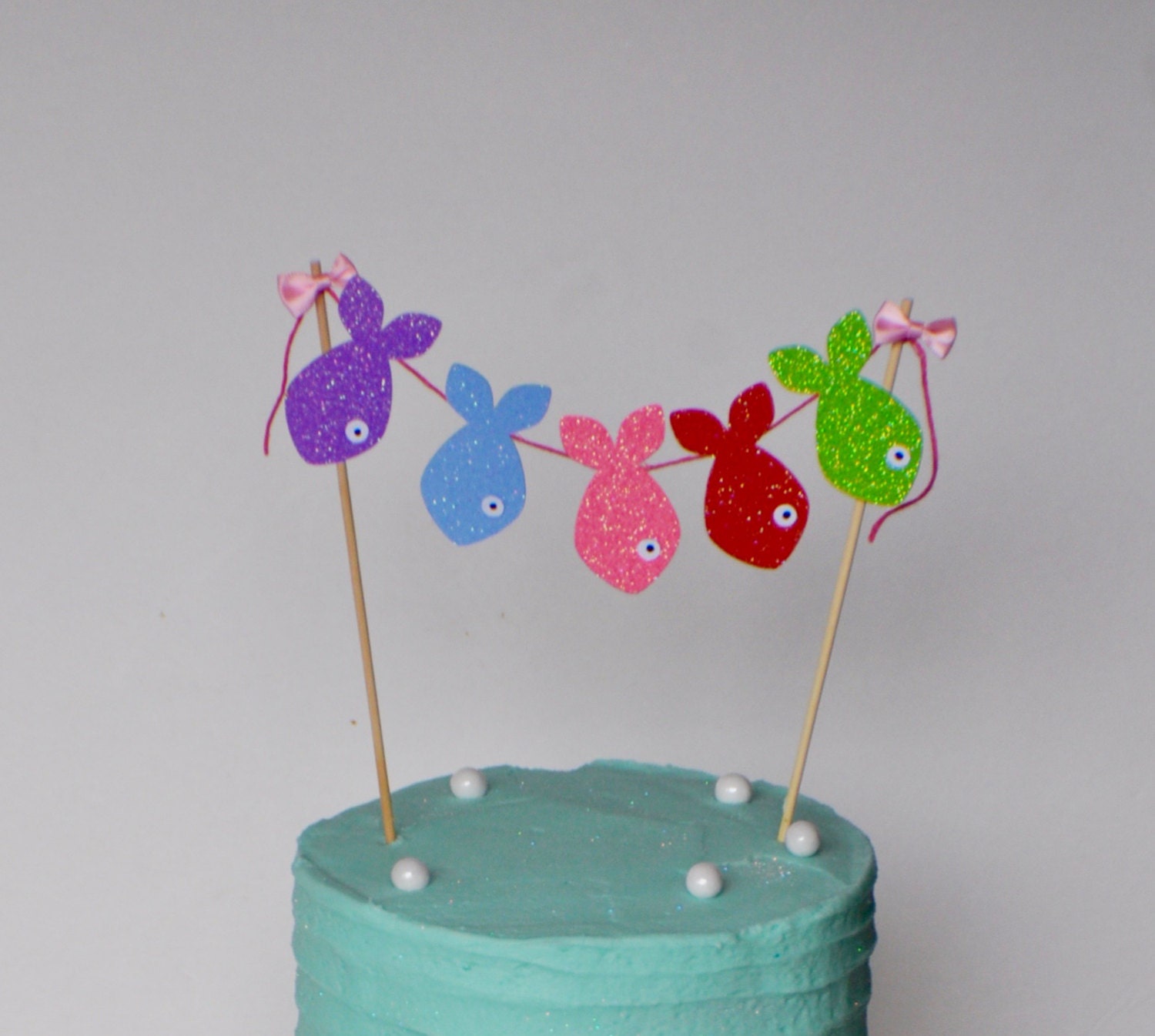 Fish Cake Topper Gone Fishing Cake Topper Fish Party Etsy Australia