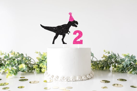 Dinosaur Cake Topper, Custom Dinosaur Cake Topper, T-rex Cake Topper, roar cake topper, dino party cake topper, birthday cake topper Il_570xn