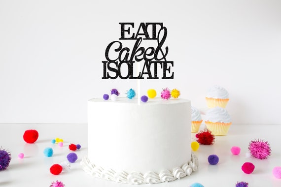 Quarantine birthday cake topper, Custom Cake Topper, Personalized Cake Topper, birthday cake topper, Quarantine birthday Il_570xn