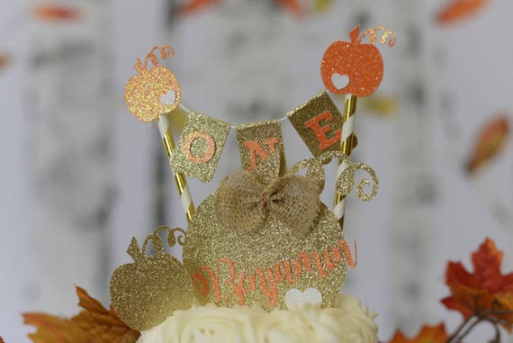 Pumpkin Cake Topper, Halloween Cake topper,pumkin smask cake topper Il_570xn