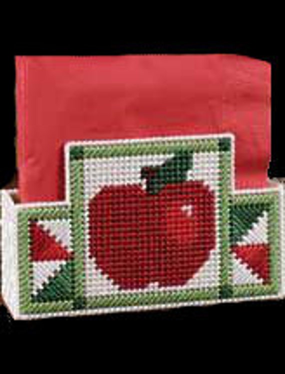 Apple Themed Napkin Holder Nice Kitchen Dinning Accessory Etsy
