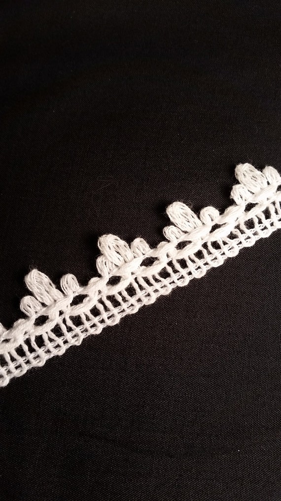 ivory crochet lace trim