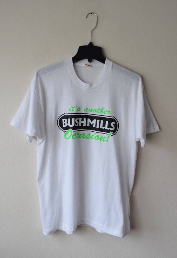 80s Bushmills Whiskey T-Shirt // Art Hoe, E-Girl … - image 2