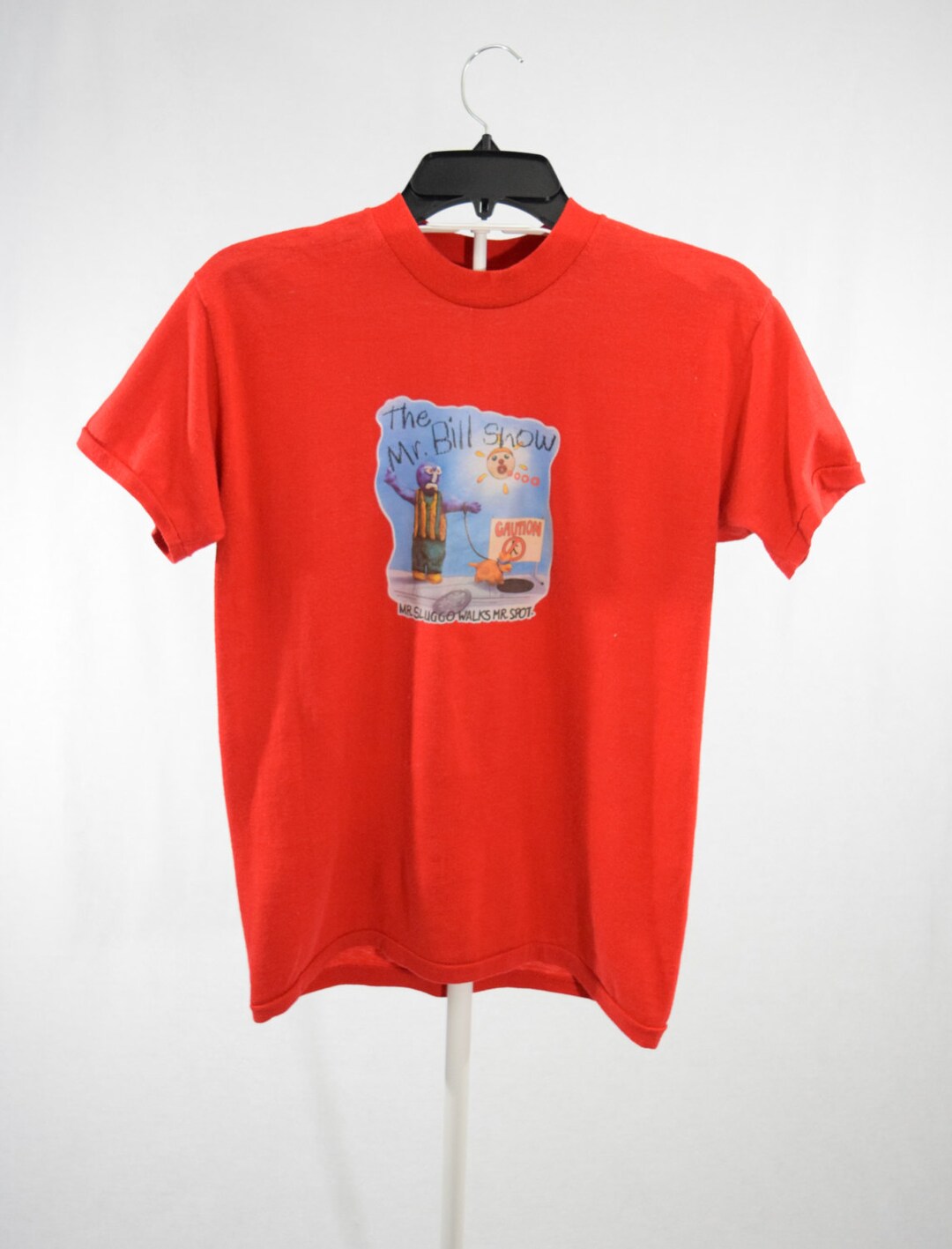 70s Mr. Bill Show T Shirt W Spot & Sluggo // Saturday Night - Etsy