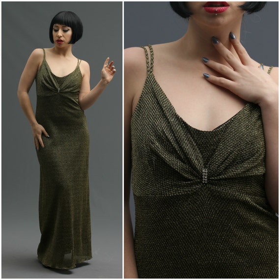 knee length dresses for ladies Under Twilight Lurex Maxi Dress  VICI