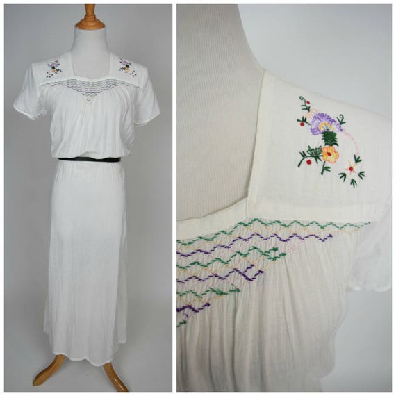 linen gauze dress