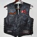 Vtg Black Leather Motorcycle Vest W Patches // BikerLove to Ride Vtg Black Leather Motorcycle Vest W Patches // BikerLove to Ride