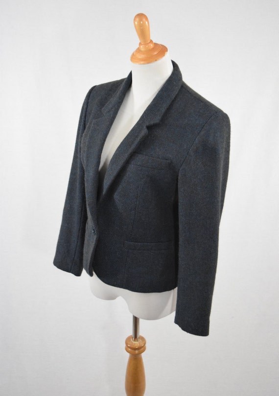 80s/90s Womens Kenzo Camel Wool Blazer Jacket, Sp… - image 3