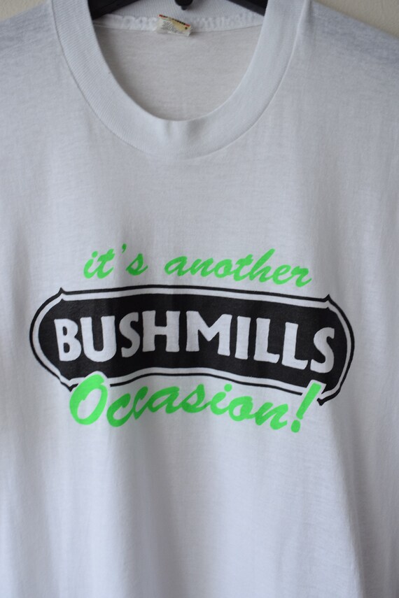 80s Bushmills Whiskey T-Shirt // Art Hoe, E-Girl … - image 3