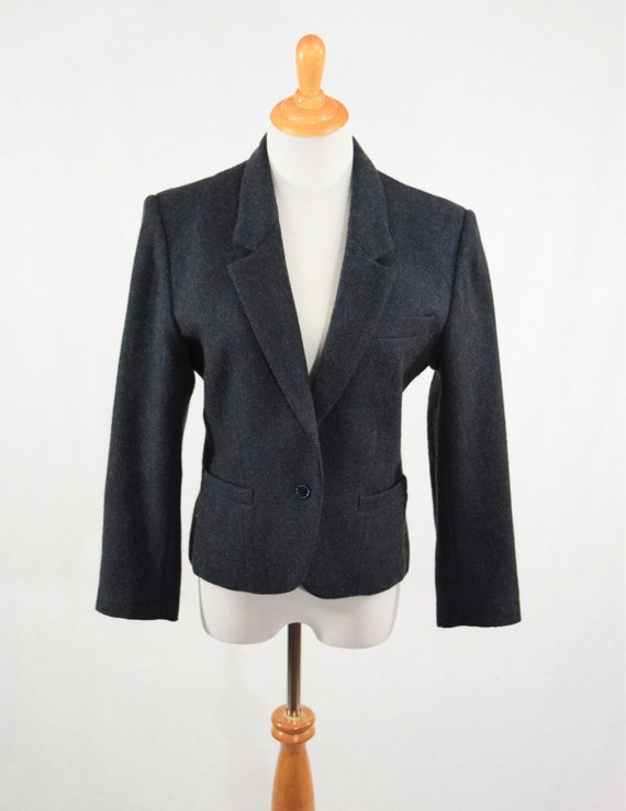 80s/90s Womens Kenzo Camel Wool Blazer Jacket, Sp… - image 1