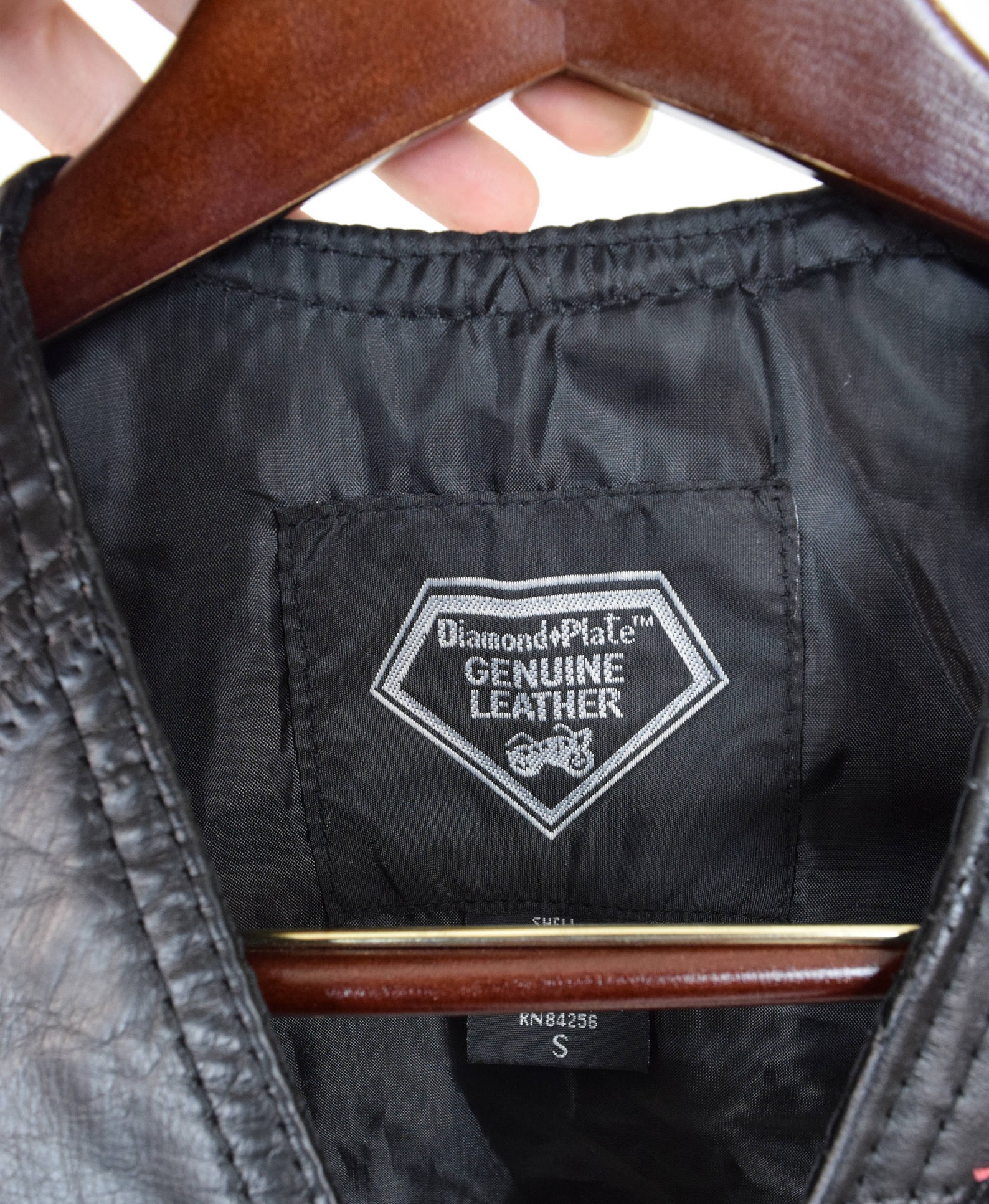 Leather Black Motorcycle Fashion Vest