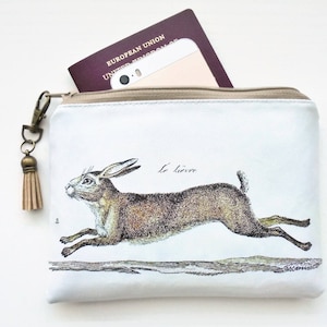 Cartera vegana, Tarjetero de piel sintética, Monedero minimalista, Monedero delgado unisex, Regalo libre de crueldad, Carteras estampadas, Monedero delgado,