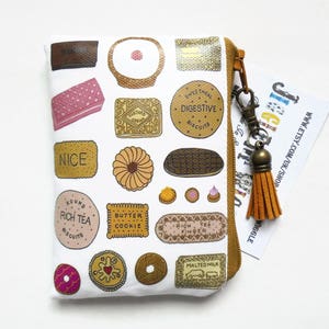 Geschenke unter 10, Strumpffüller, wasserfester Keksdruck, Visitenkartenetui, Kreditkartenetui, Geldbörse, kleine Geldbörse.