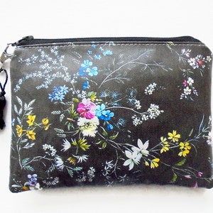 Cartera vegana, Tarjetero de piel sintética, Monedero minimalista, Cartera fina unisex, Regalo libre de crueldad animal, Carteras estampadas, Monedero fino,
