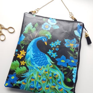 Bolsas de couro veganas, bolsas de maquiagem de couro veganas, bolsas de corrente de couro veganas, presentes de couro veganos.