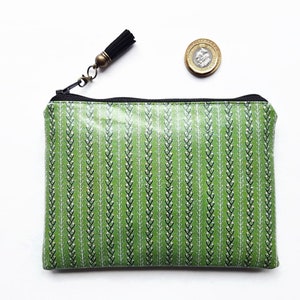 Cartera vegana, Tarjetero de piel sintética, Monedero minimalista, Cartera fina unisex, Regalo libre de crueldad animal, Carteras estampadas, Monedero fino,