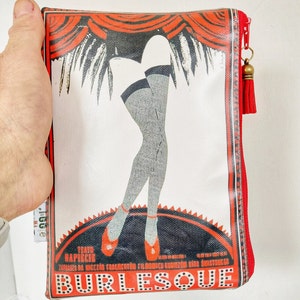 Burlesque, dita von teese, bailarina, can can, bolsos veganos para mujer, carteras veganas, bolsos veganos, carteras de piel, bolsos de piel.