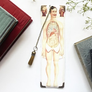 Gifts for book lovers, Luxury water resistant Bookmark, page marker, medical gift, literary gift, book lover gift, boho style.