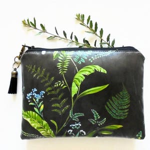 Cartera vegana, Tarjetero de piel sintética, Monedero minimalista, Cartera fina unisex, Regalo libre de crueldad animal, Carteras estampadas, Monedero fino,
