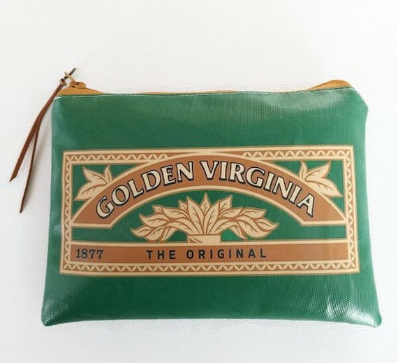 how much is golden virginia tobacco in greece Golden Virginia Tobacco Pouch: Faux Leather Smoker's Wallet