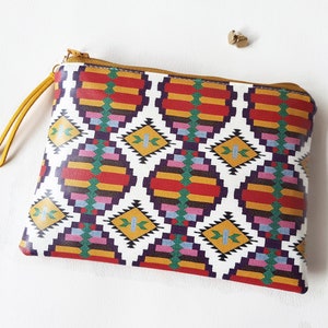 Cartera vegana, Tarjetero de piel sintética, Monedero minimalista, Monedero delgado unisex, Regalo libre de crueldad, Carteras estampadas, Monedero delgado,
