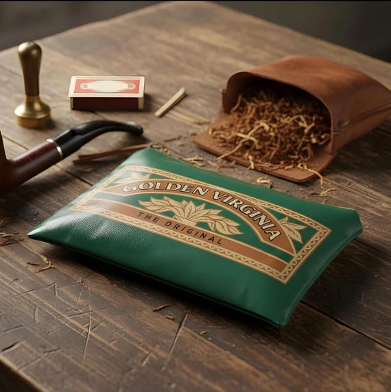 where can i buy golden virginia tobacco near me Golden Virginia Tobacco Pouch | Handmade Faux Leather Tobacco Wallet |  Vintage Tobacco Gift | Roll up Tobacco Storage | Pipe Smoker