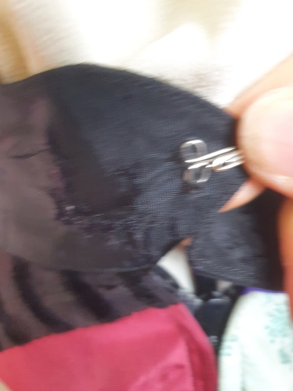 Beautiful 1940s 50s patchwork reversible skirt bl… - image 3